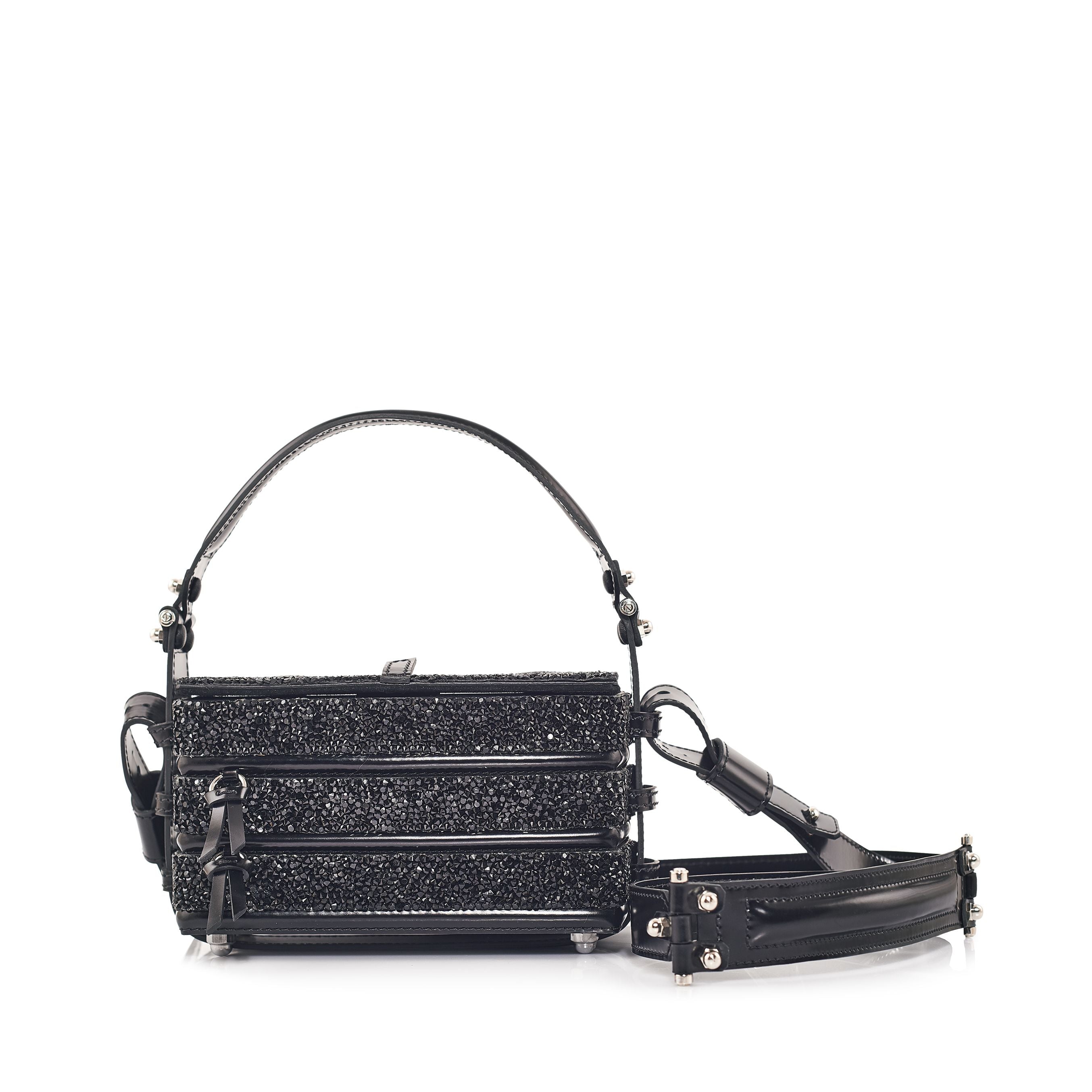 MINI PINTO BOXY | BLACK CRYSTAL