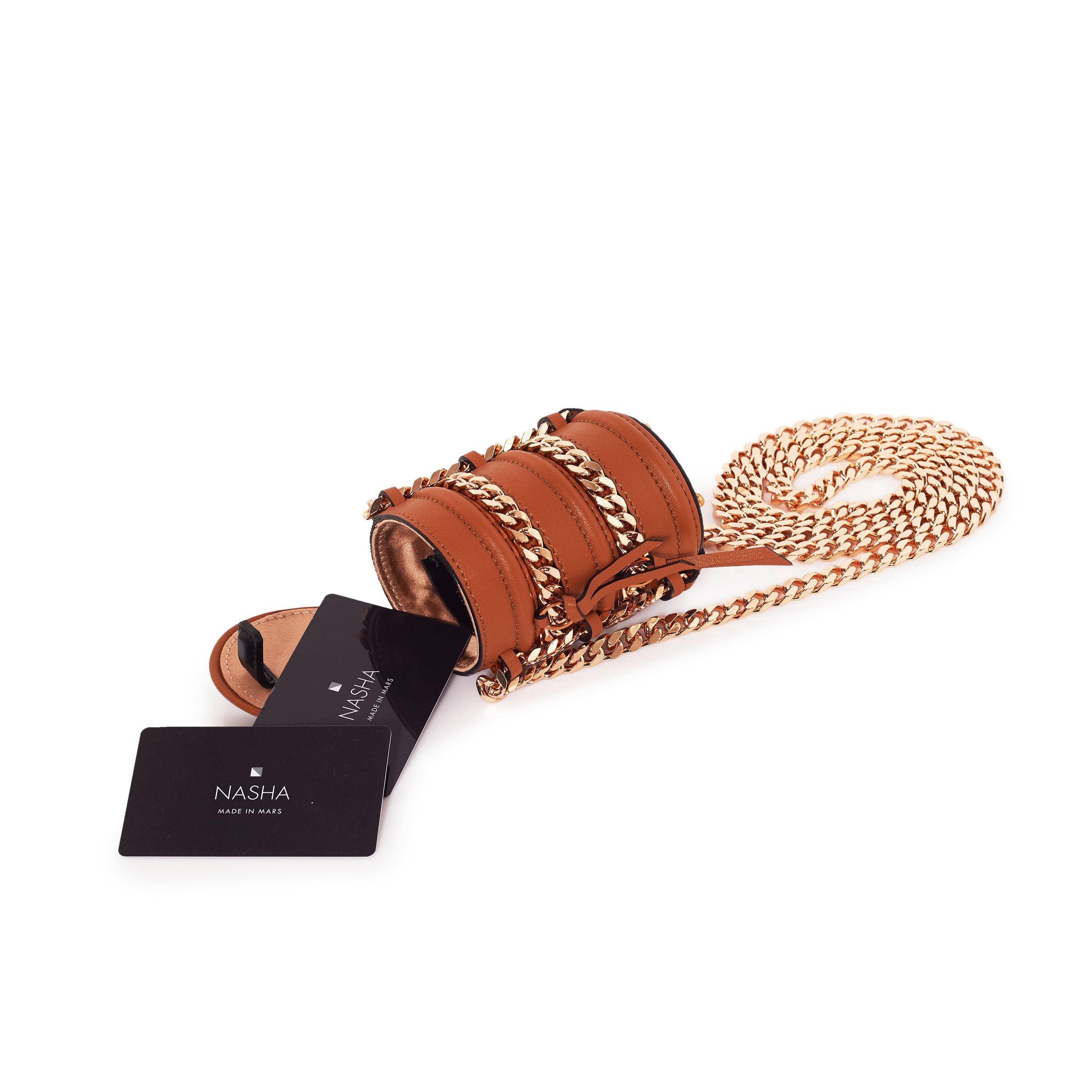 BABY PINTO CHAIN | COGNAC