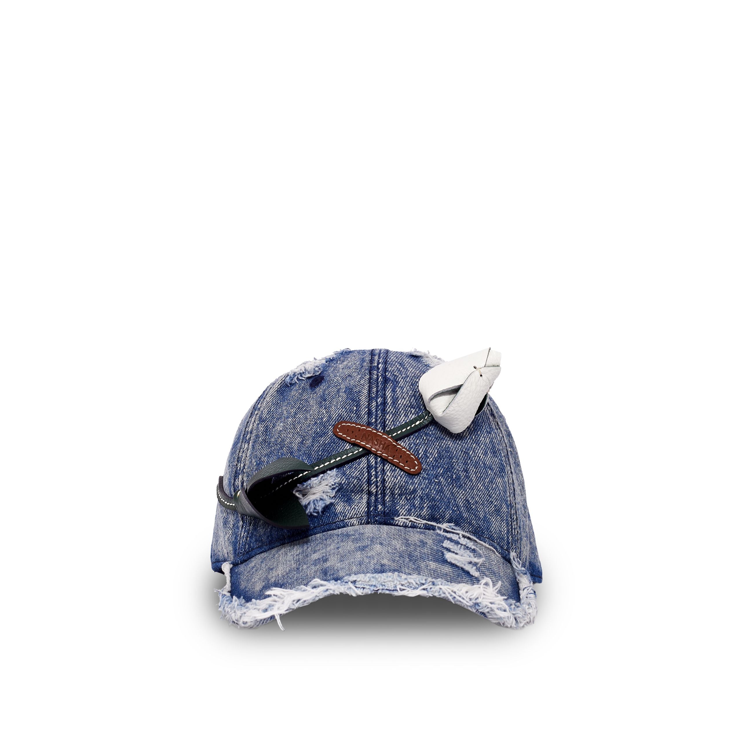 TULIP SWAY CAP | DENIM WHITE GREEN