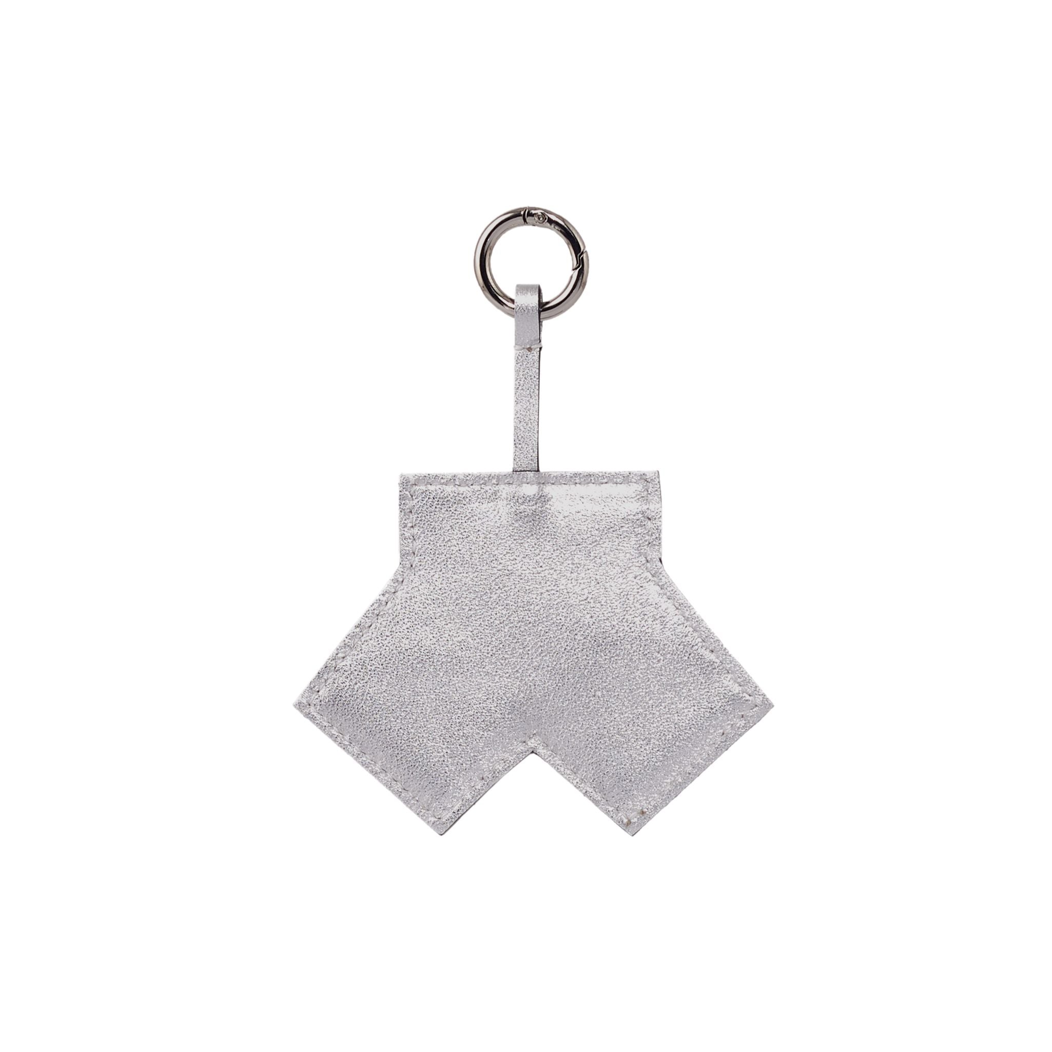 BOXER SHORTS KEY CHAIN | SILVER
