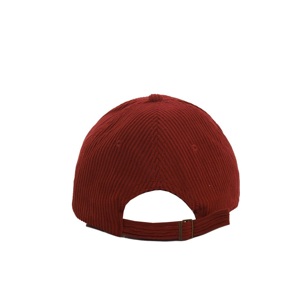 BOXER CAP CORDUROY | WINE OFF WHITE