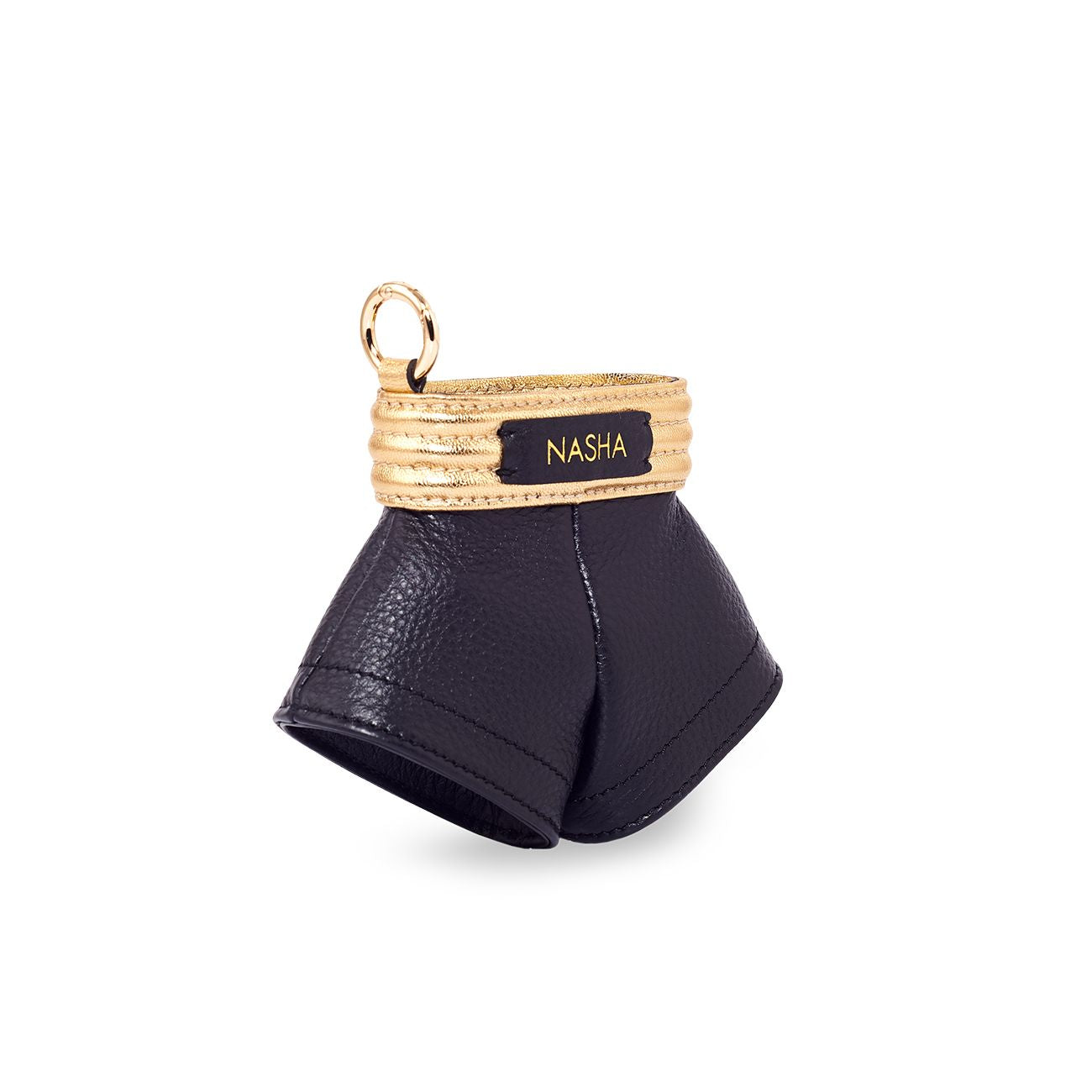 BABY BOXER SHORTS | SHINY GOLD-BLACK