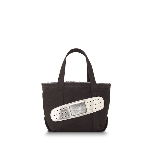 BANDAGE CANVAS (M) | BLACK SILVER