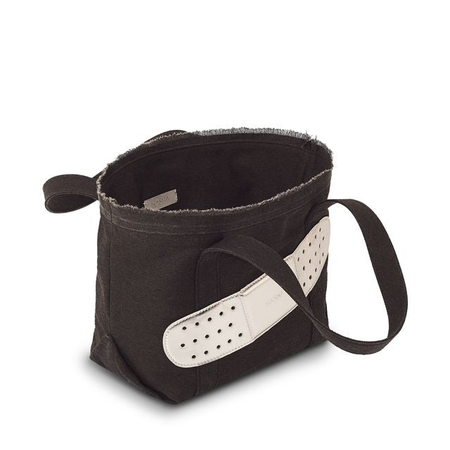 BANDAGE CANVAS (M) | BLACK SILVER