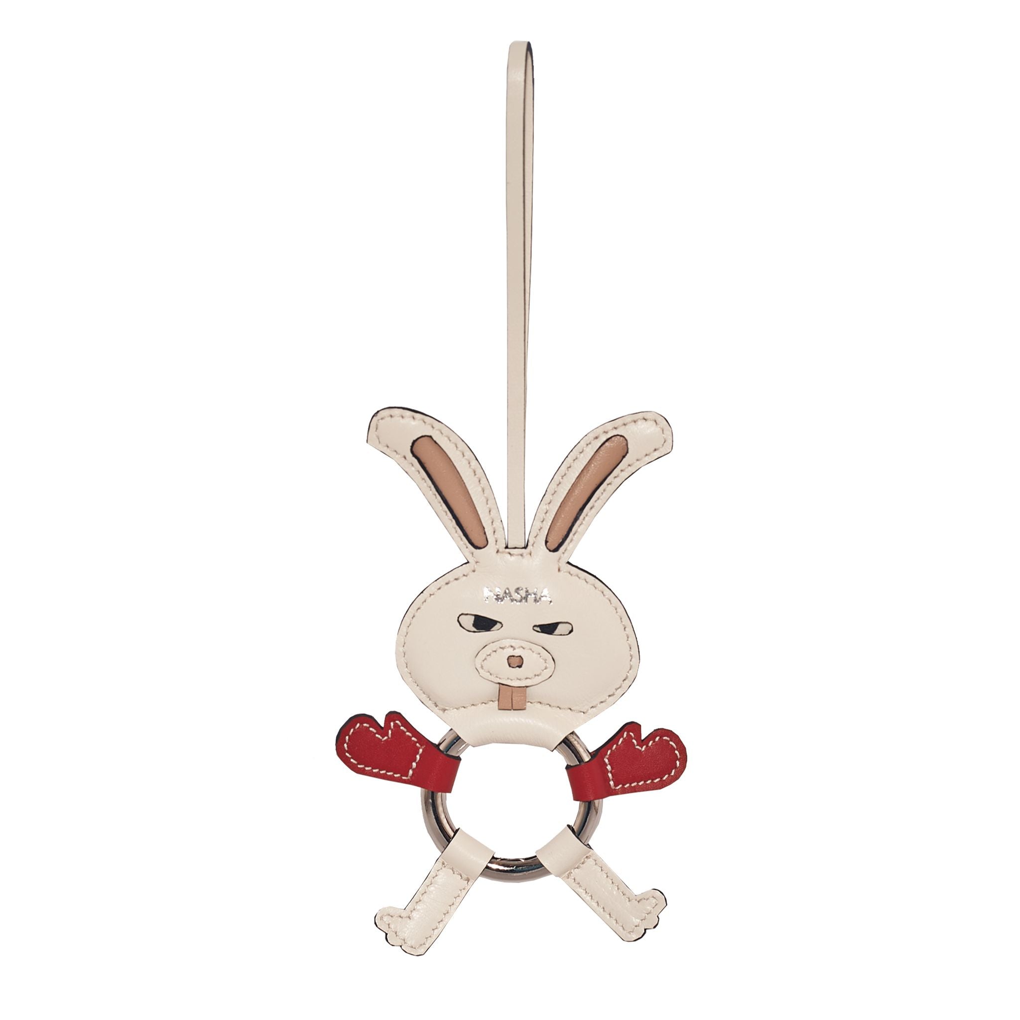 BOXER ANATOMY KEY CHAIN | RABBIT SNOW