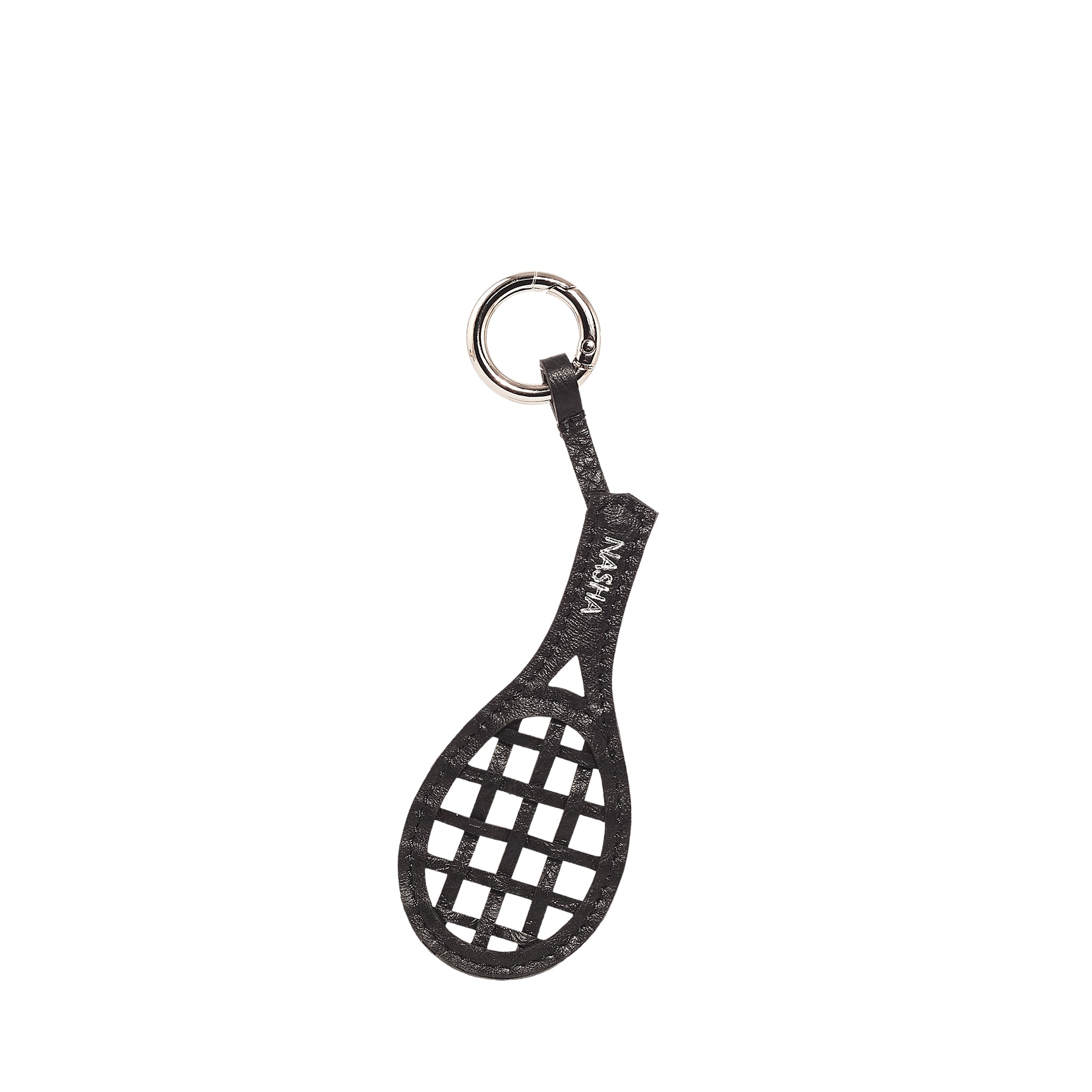 TENNIS RACKET CHARM | BLACK