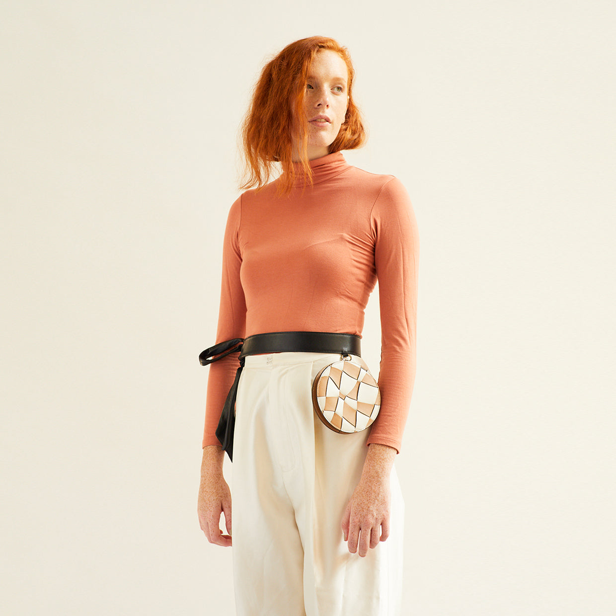 CIRCLE BAG | CAPPUCCINO