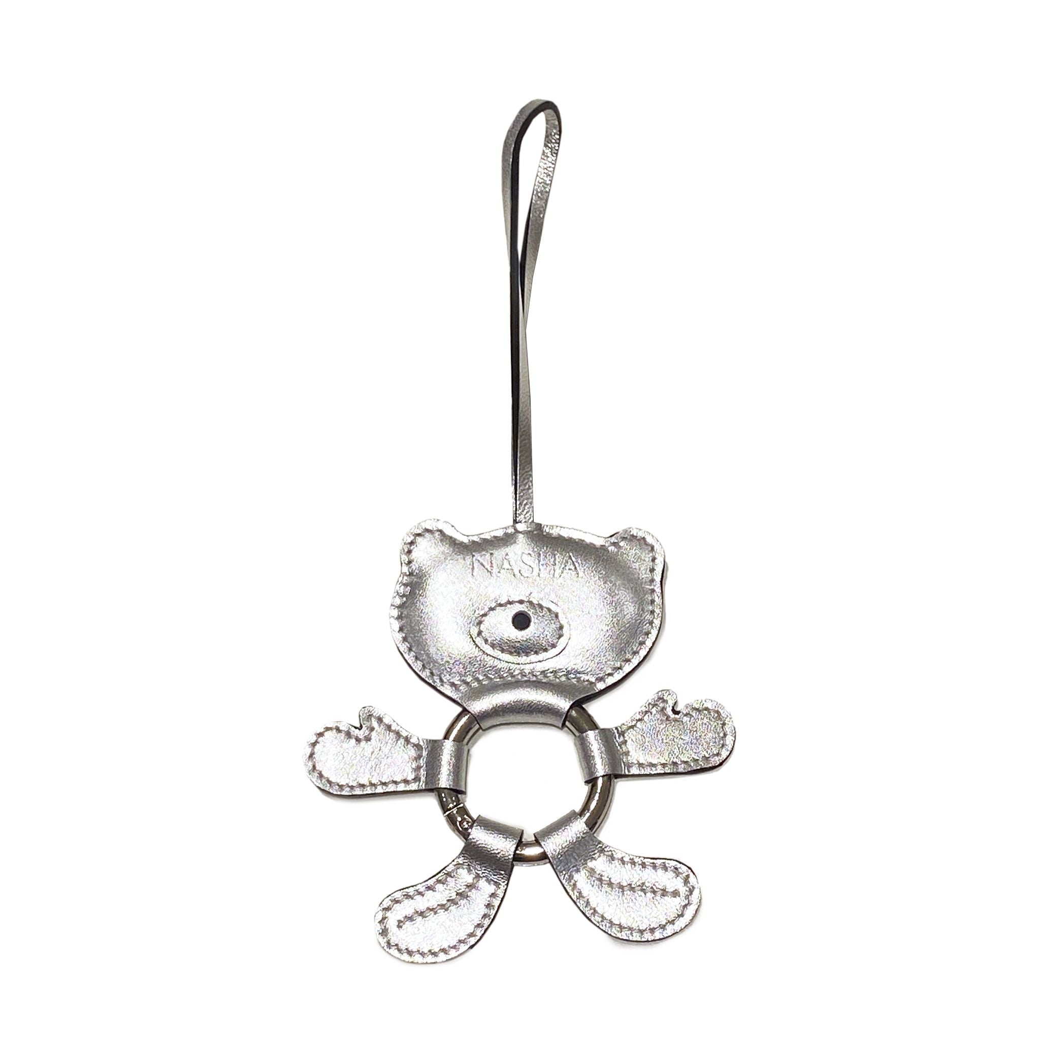 BOXER ANATOMY KEY CHAIN | SILVER  BEAR