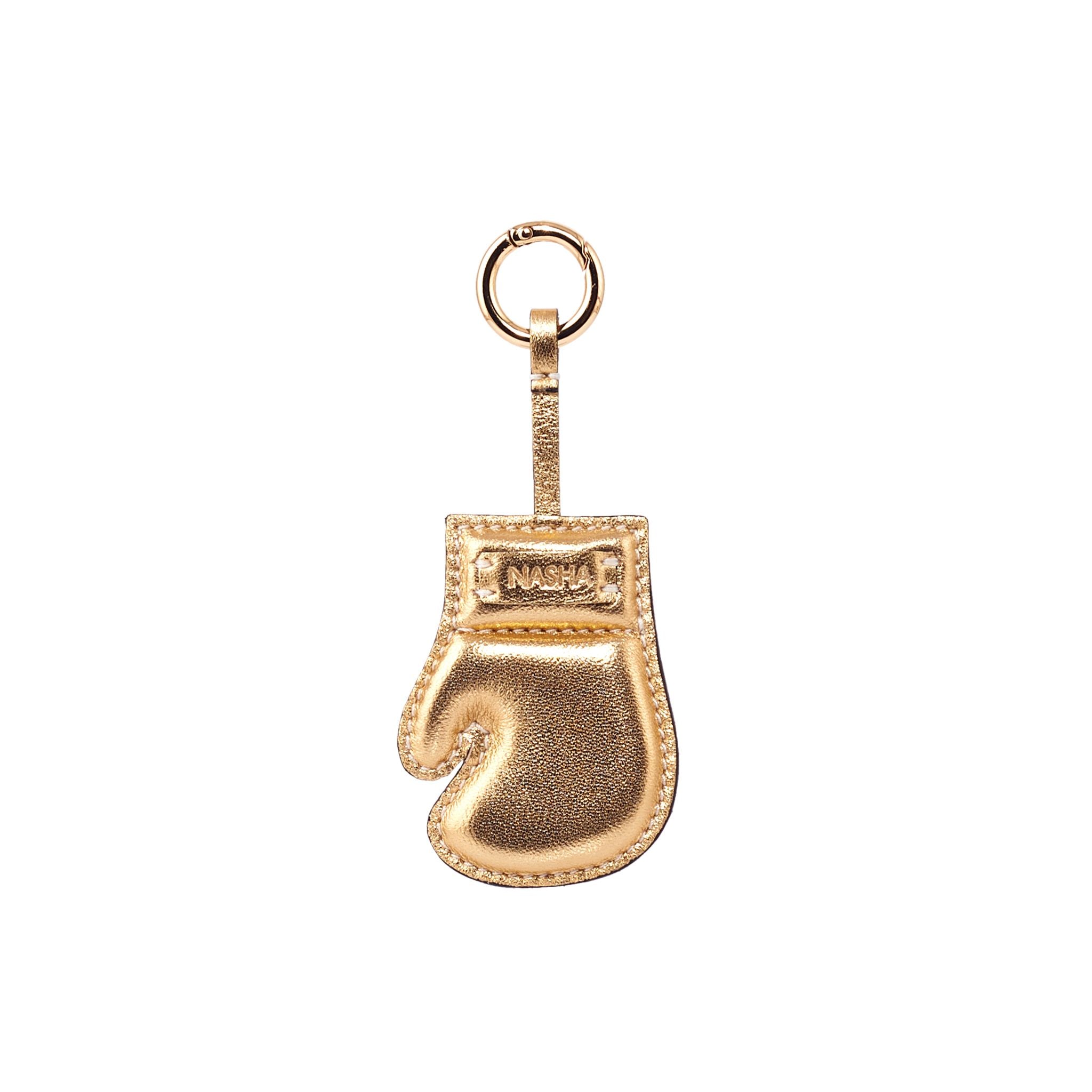 BOXER KEY CHAIN | SHINY GOLD