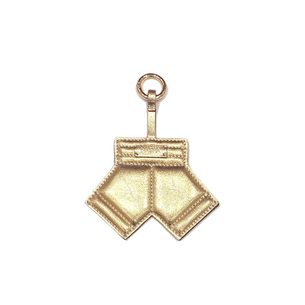 BOXER SHORTS KEY CHAIN | SHINY GOLD