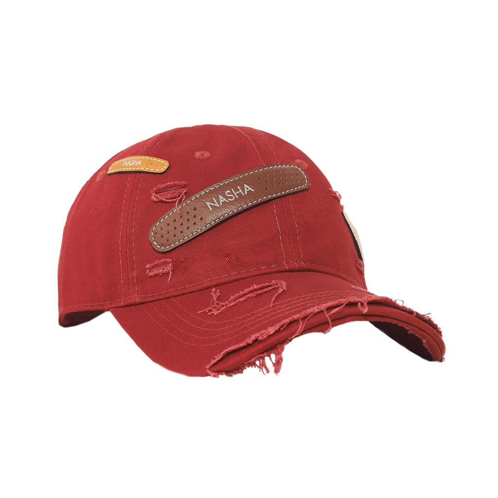 BANDAGE CAP COTTON | RED - TANNED