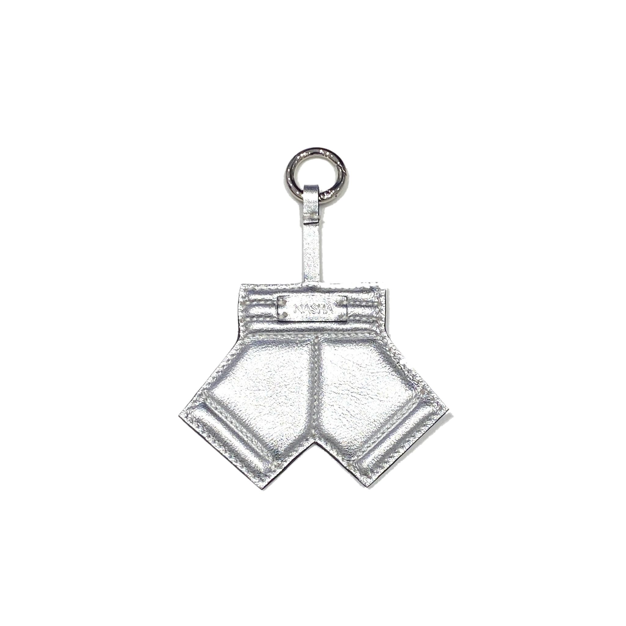 BOXER SHORTS KEY CHAIN | SILVER