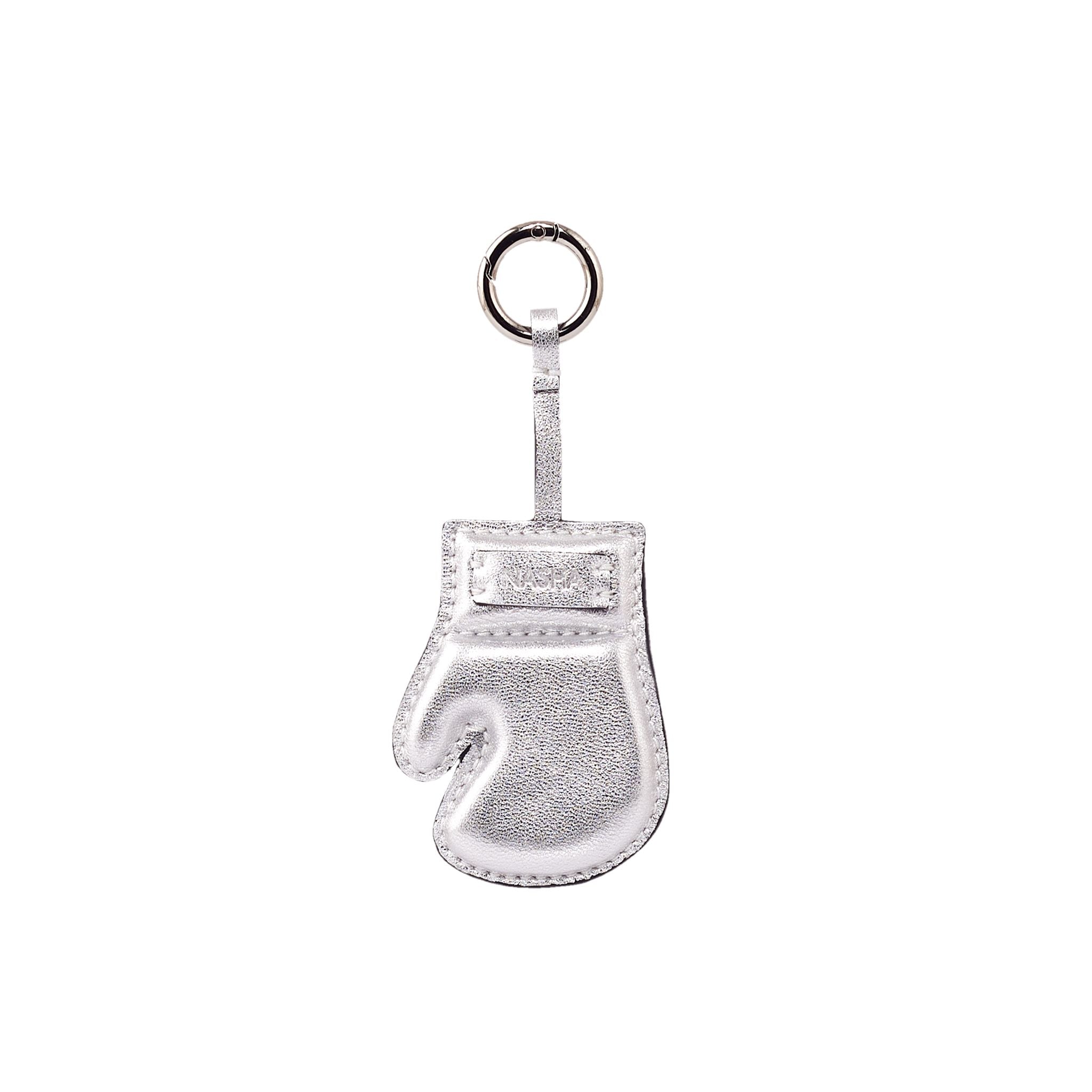BOXER KEY CHAIN | SILVER