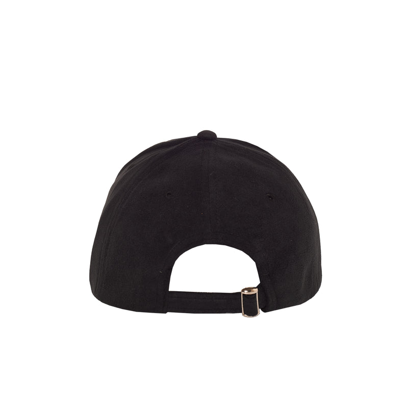 BANDAGE CAP SUEDE | BLACK-WHITE