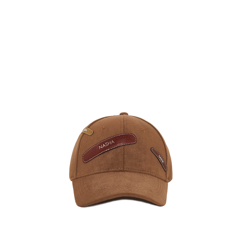 BANDAGE CAP SUEDE | CHOCOLATE