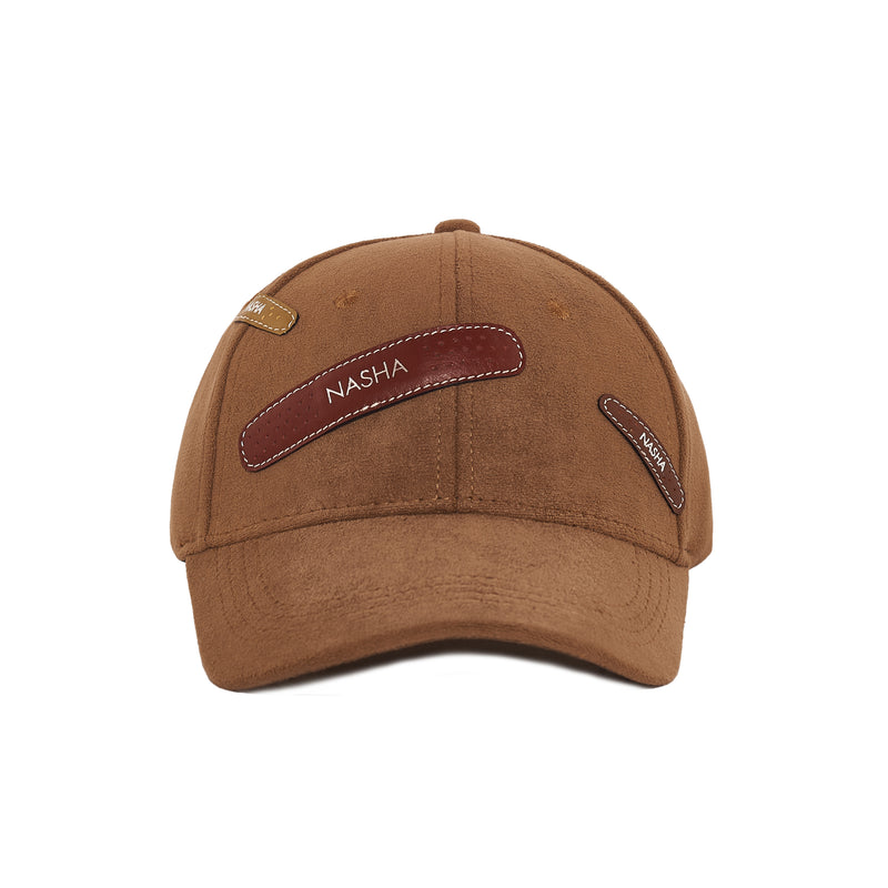 BANDAGE CAP SUEDE | CHOCOLATE