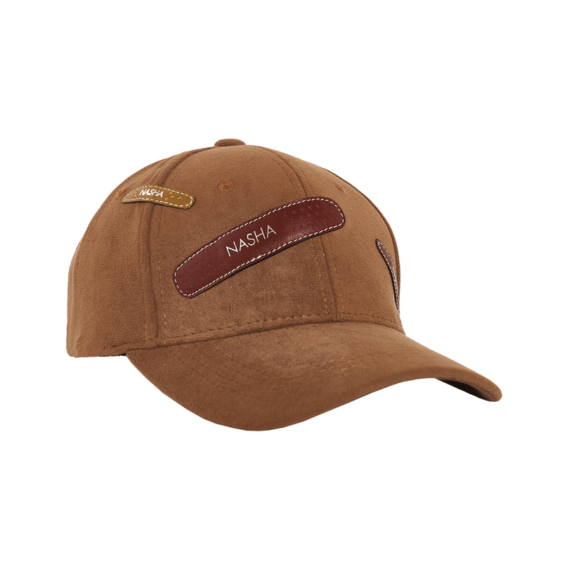 BANDAGE CAP SUEDE | CHOCOLATE