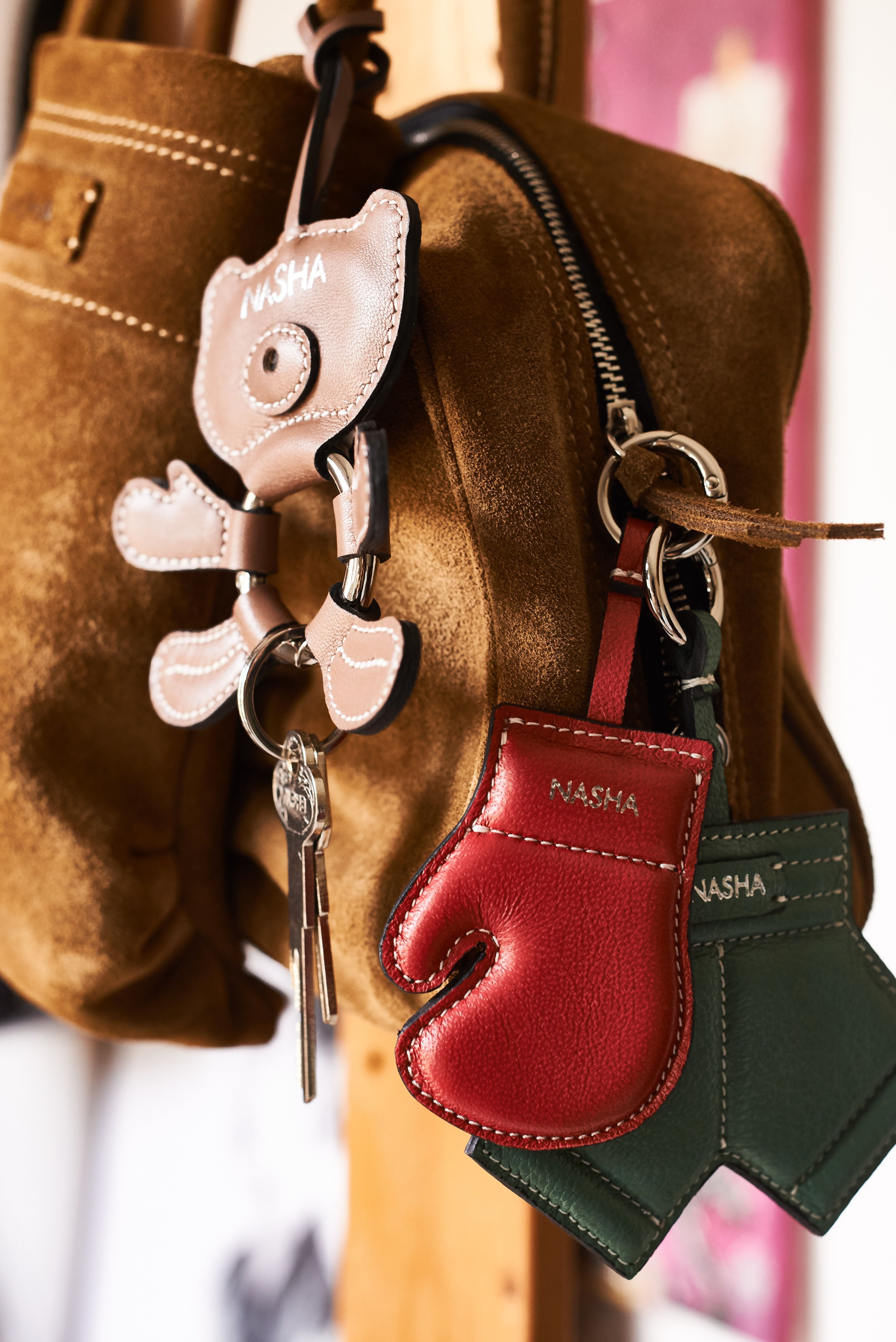 BOXER KEY CHAIN | COBALT