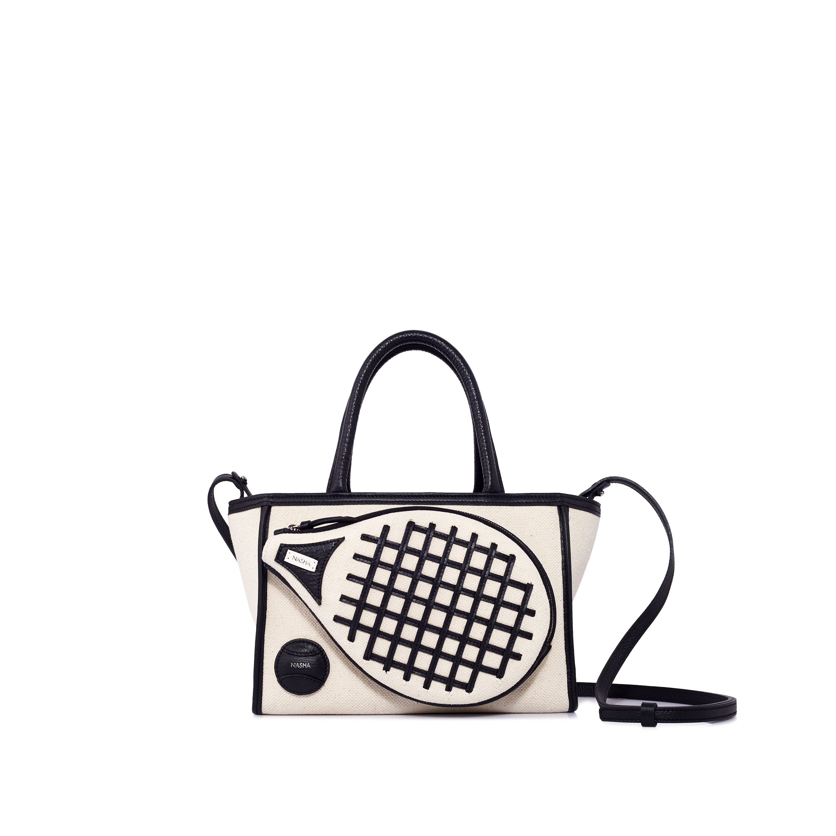 MINI TENNIS TOTE LR | OFF WHITE (Pre order 7-10 Days)