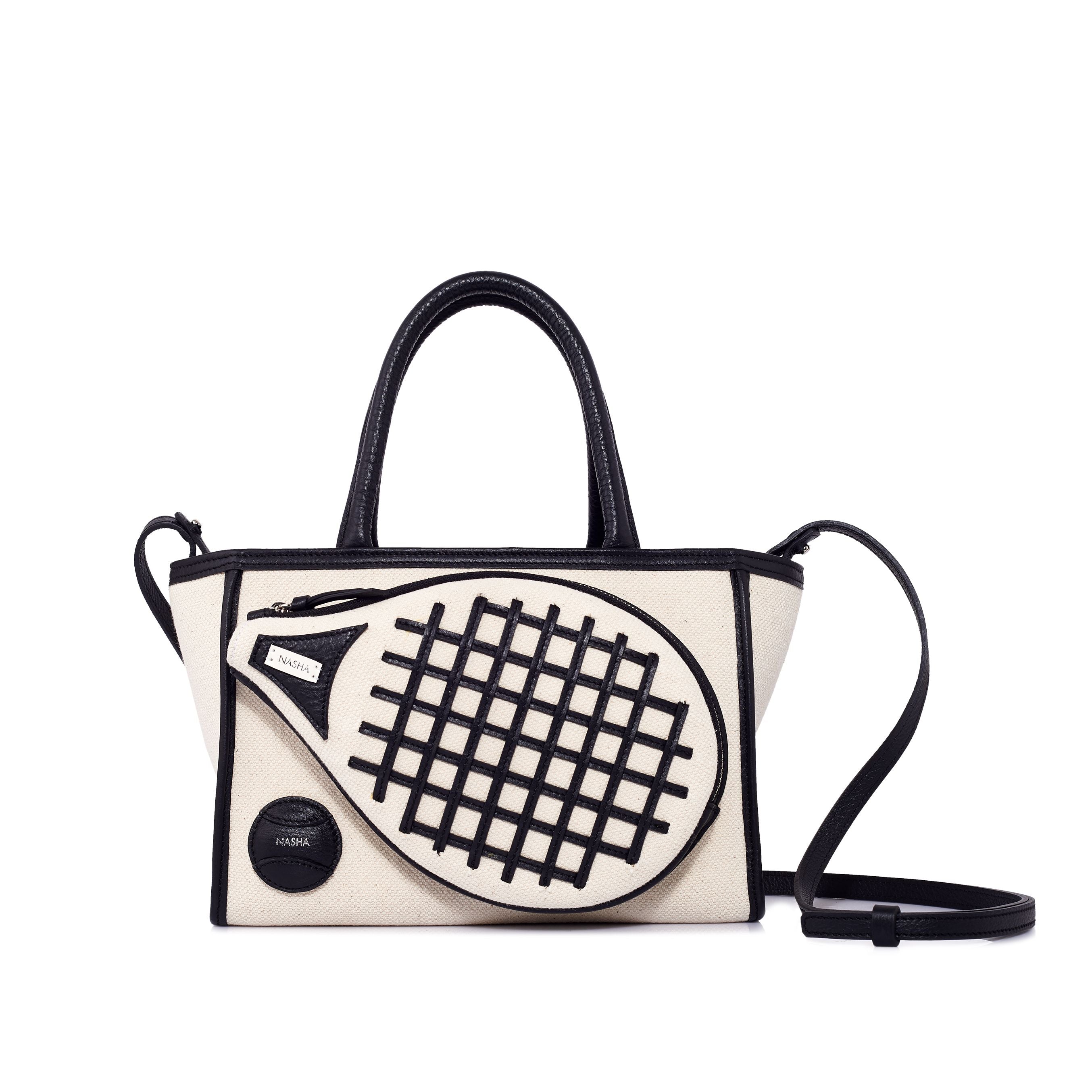 MINI TENNIS TOTE LR | OFF WHITE (Pre order 7-10 Days)