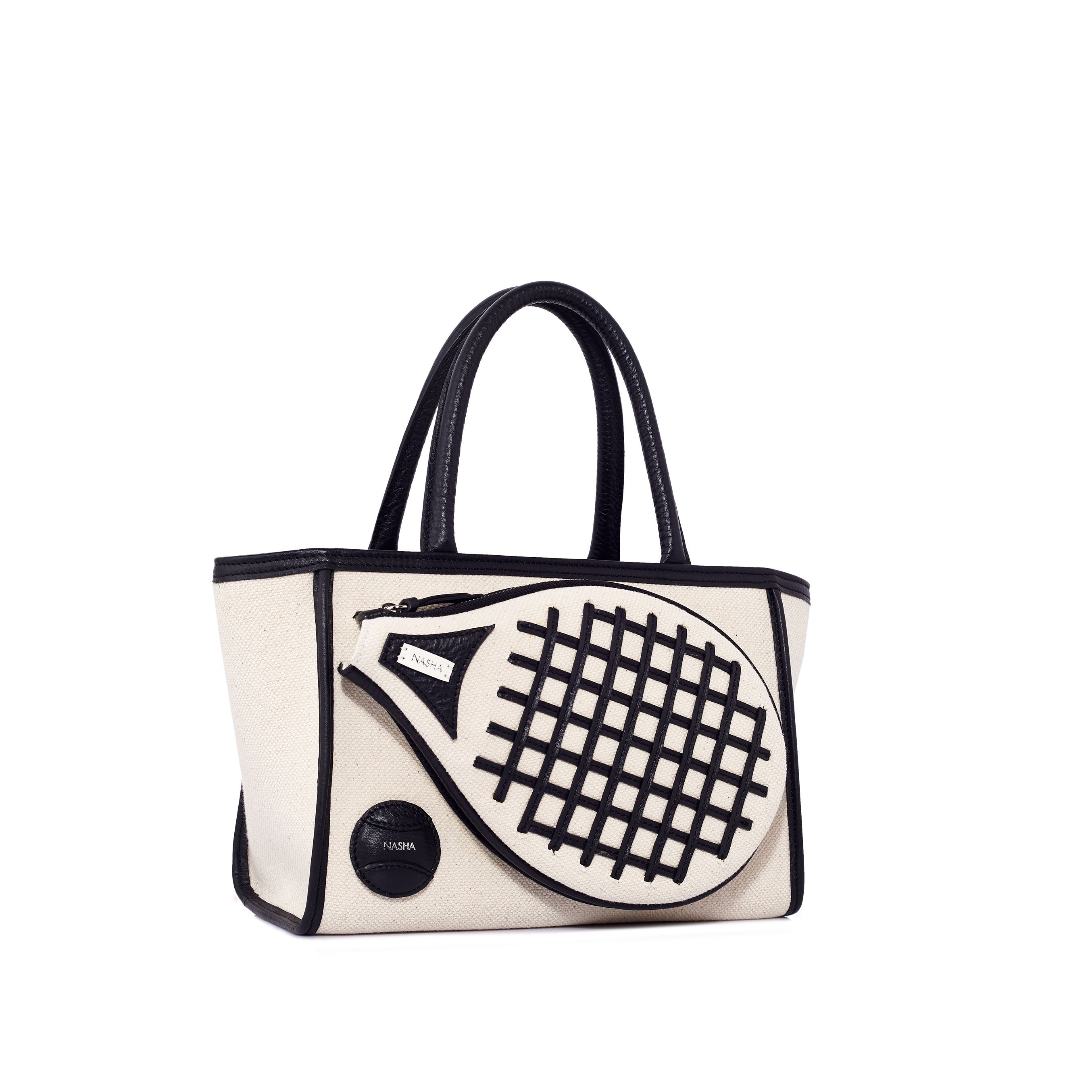 MINI TENNIS TOTE LR | OFF WHITE (Pre order 7-10 Days)