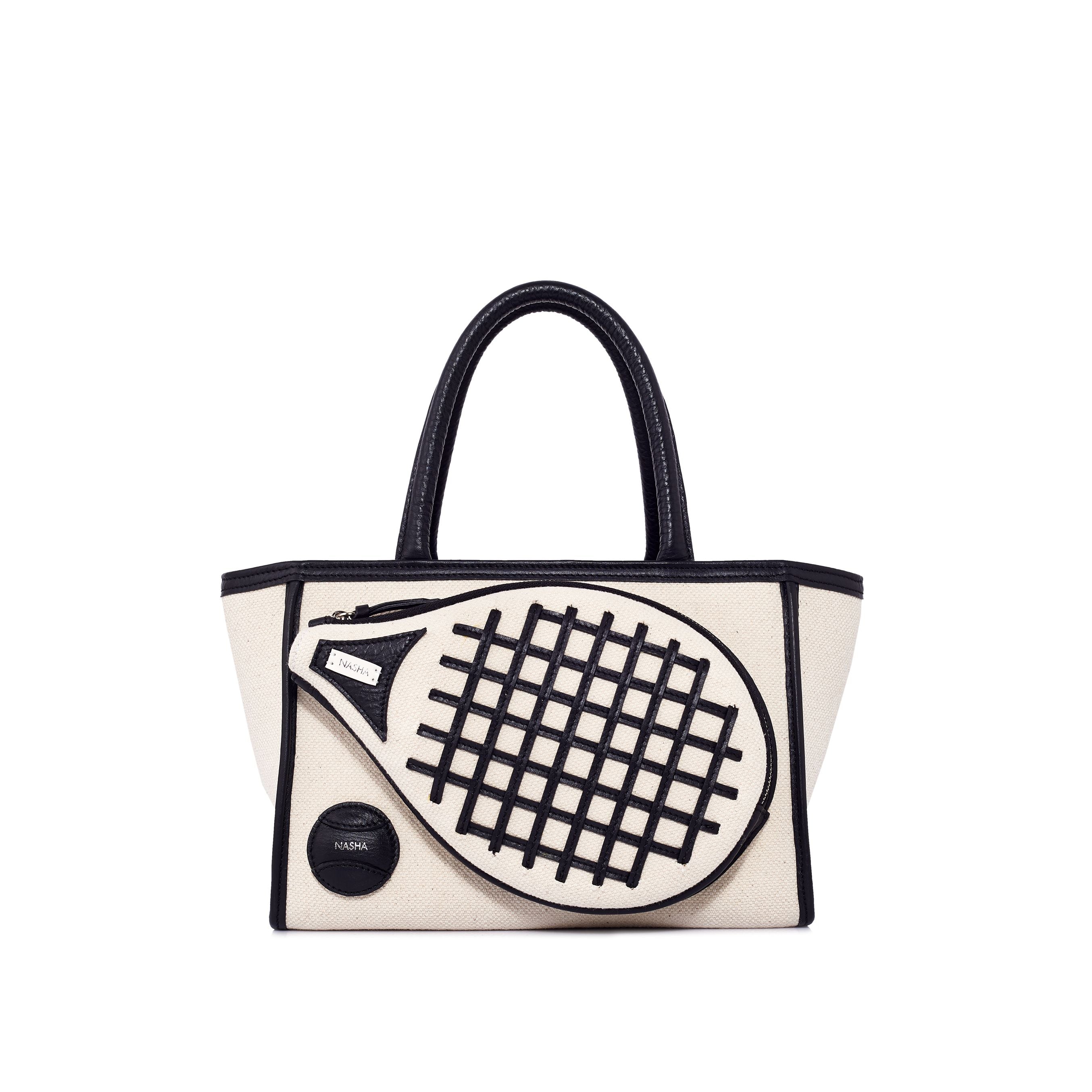 MINI TENNIS TOTE LR | OFF WHITE (Pre order 7-10 Days)
