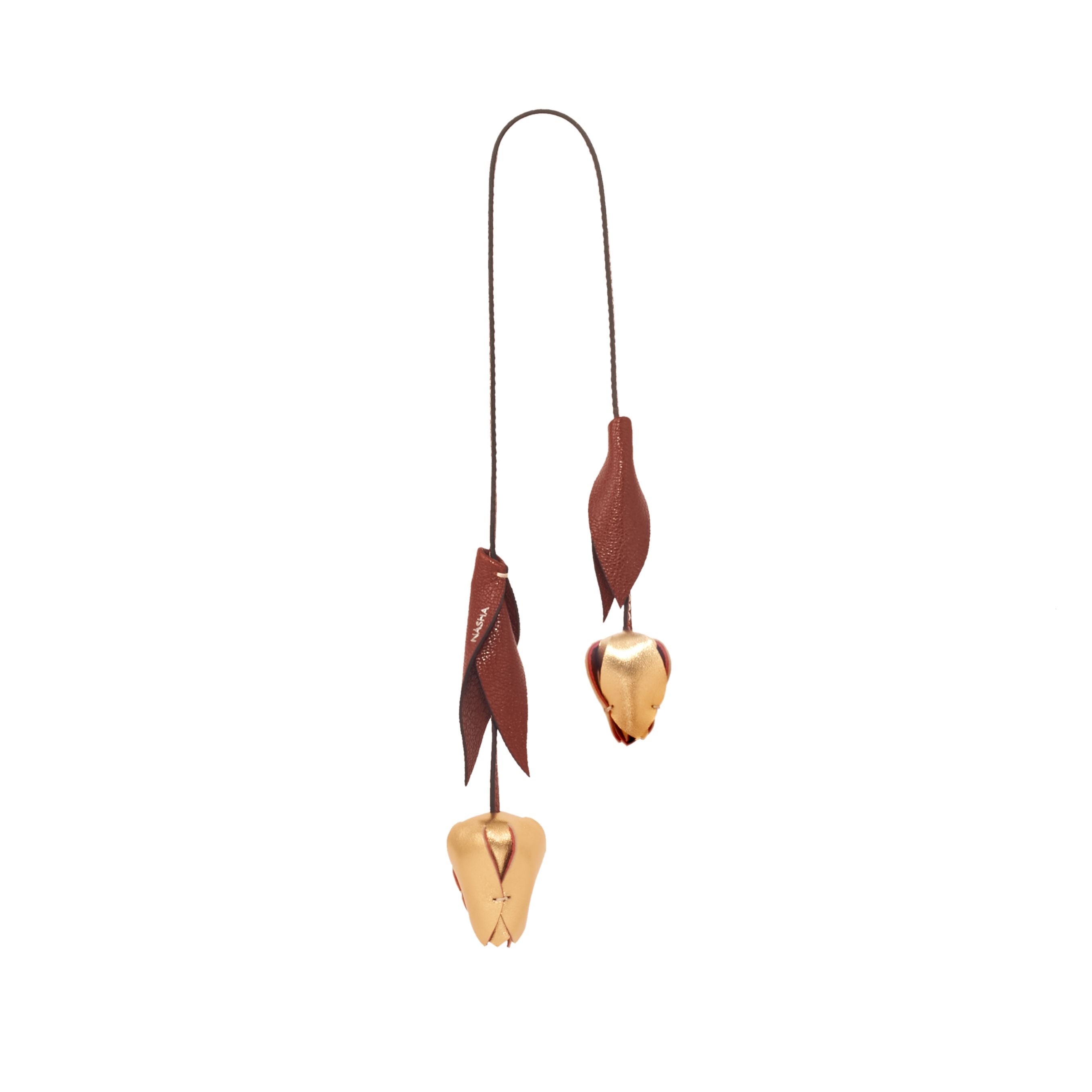 TULIP SWAY | GOLD-BURGUNDY