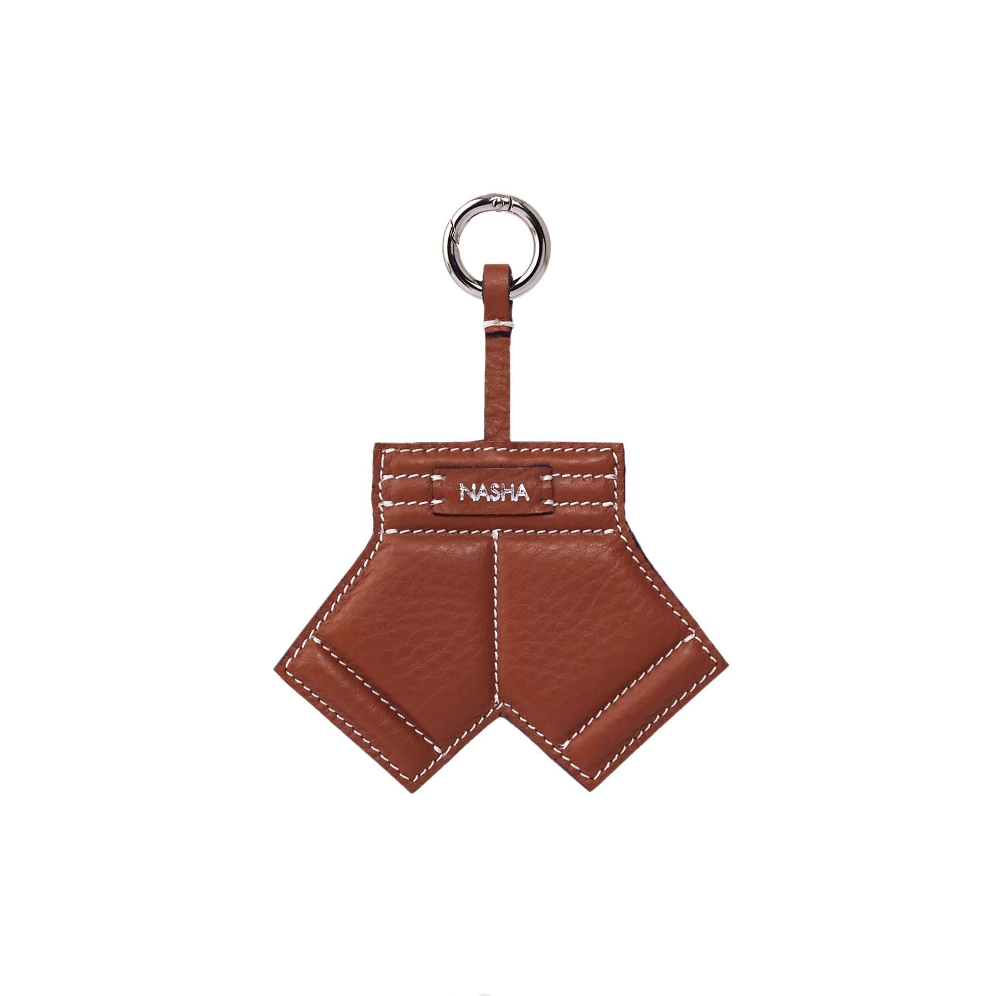 BOXER SHORTS KEY CHAIN | CHESTNUT