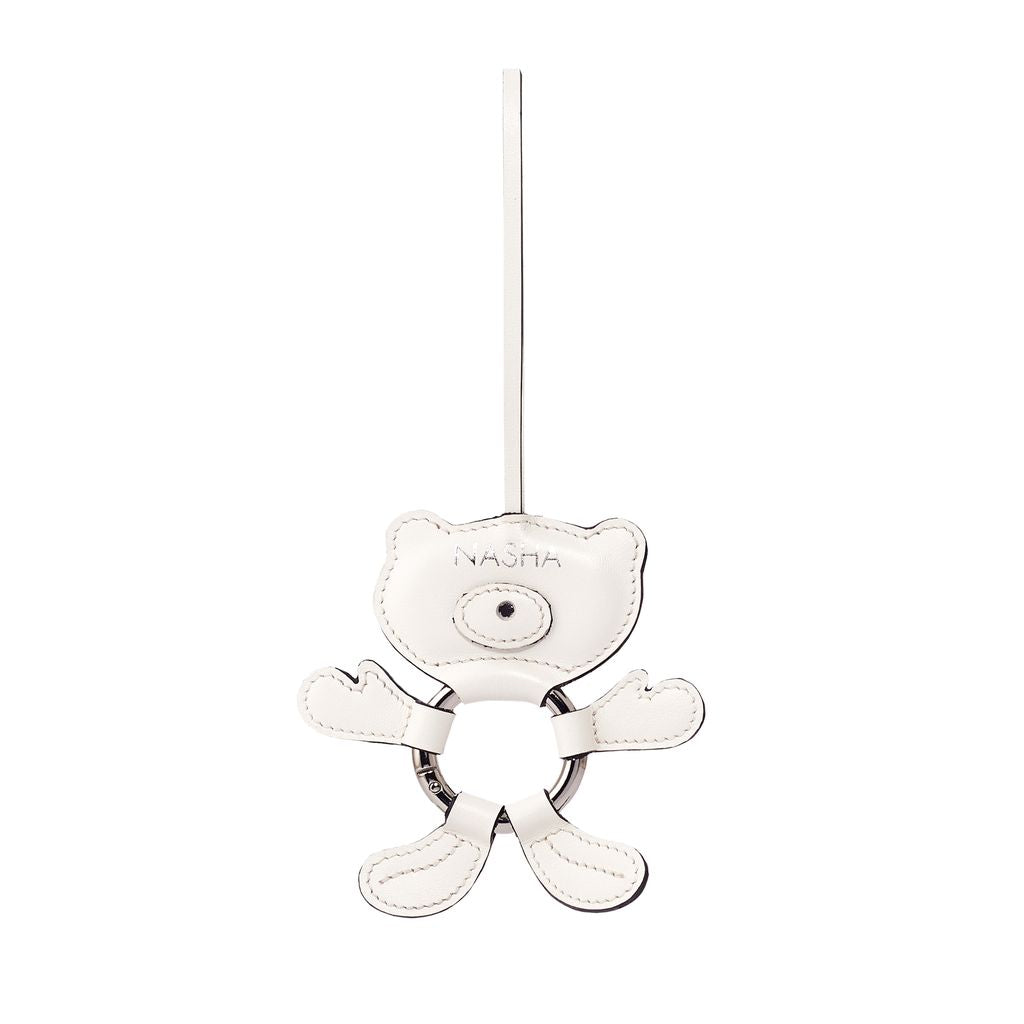 BOXER ANATOMY KEY CHAIN | IVORY BEAR